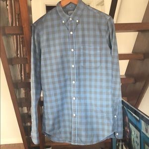 Men’s J.Crew LS Slim Button Down Plaid Shirt